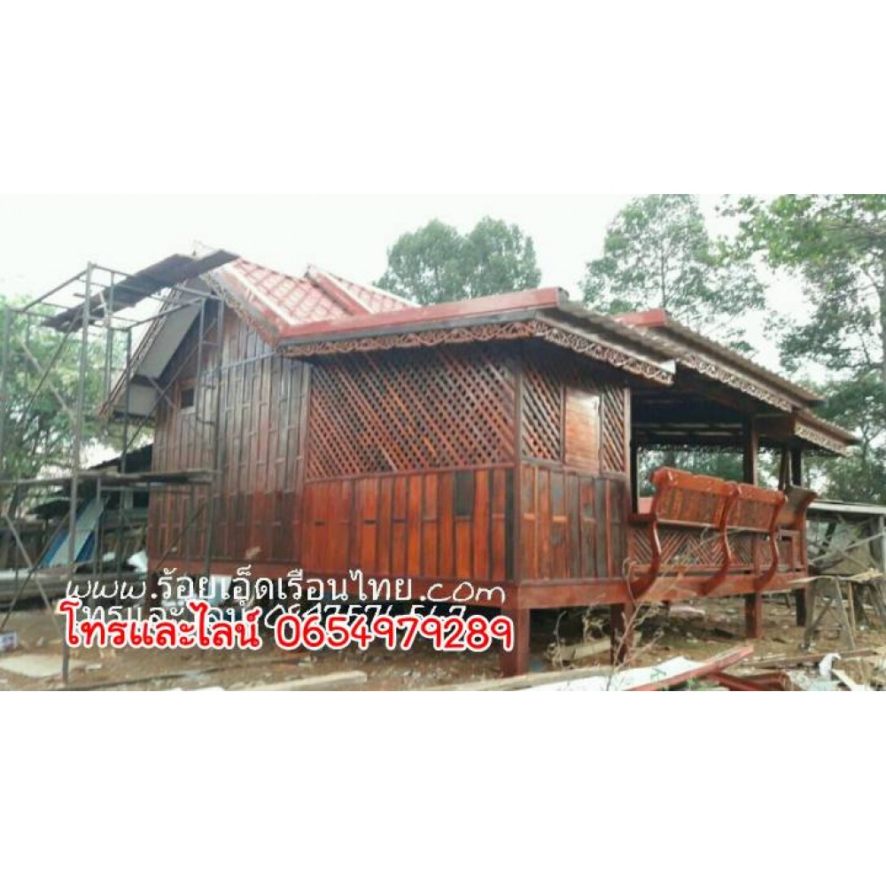 บ้านระเบียงข้างแบบที่23 ขนาดบ้าน 3×6.5 บ้านระเบียงข้างแบบที่23 ขนาดบ้าน 3×6.5